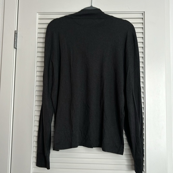 Polo Ralph Lauren quarter zip men’s gray sweatshirt Sz L - Picture 4 of 8